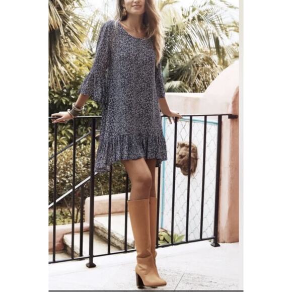 Mister Zimi Gypsy Dress in Snow Leopard Size 8 - Picture 1 of 9